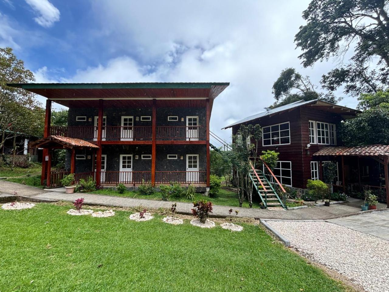 Hotel Bosque Verde Lodge モンテベルデ エクステリア 写真